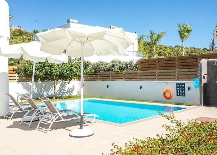 Rhodian Dunes With Private Pool 빌라 *